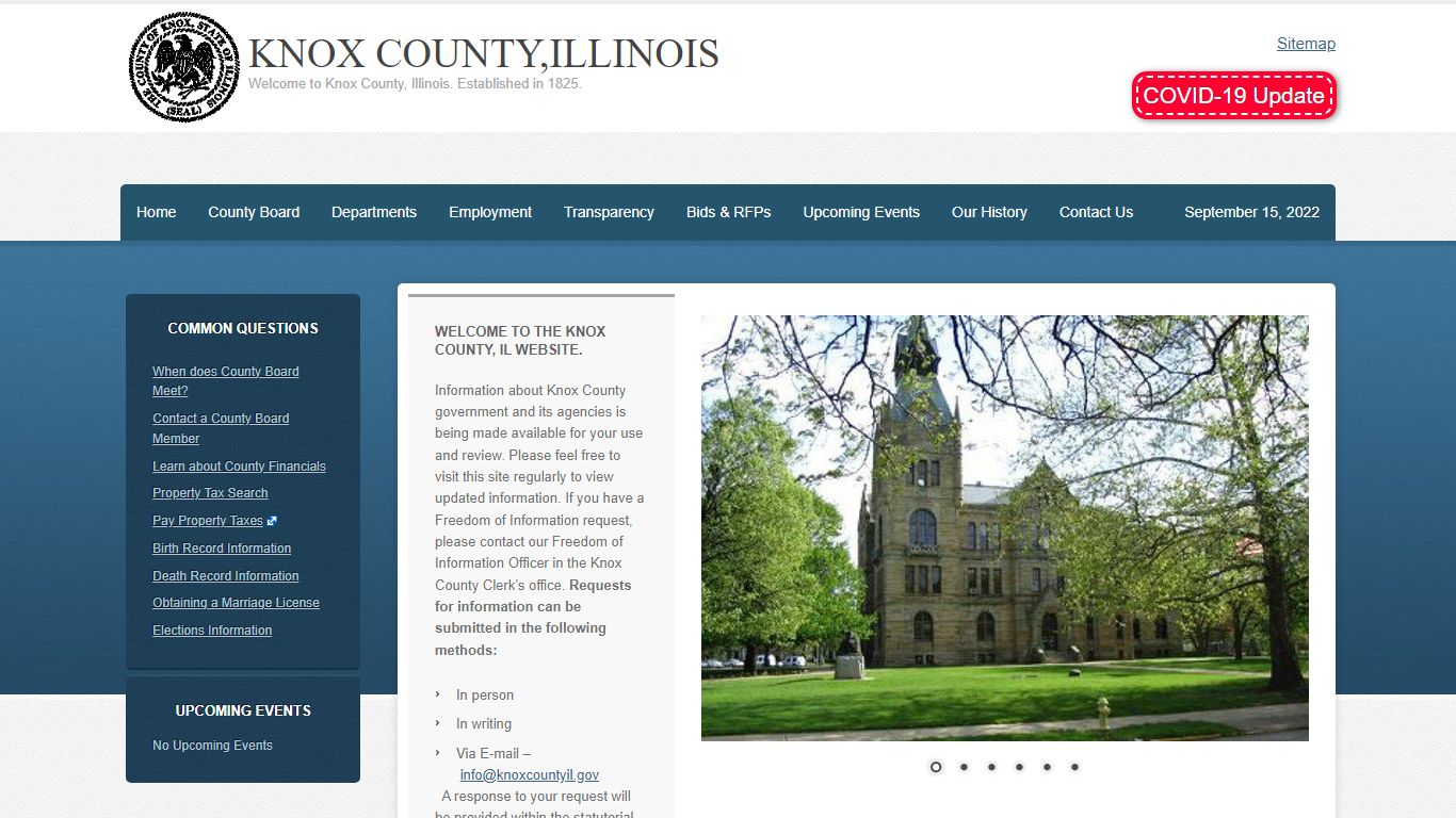 Knox County,Illinois – Welcome to Knox County, Illinois. Established in ...