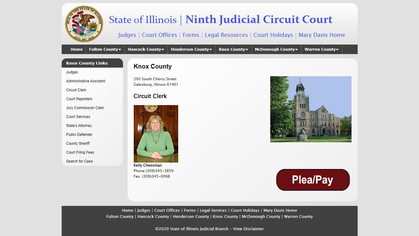 Ninth Judicial Circuit Court - State of Illinois